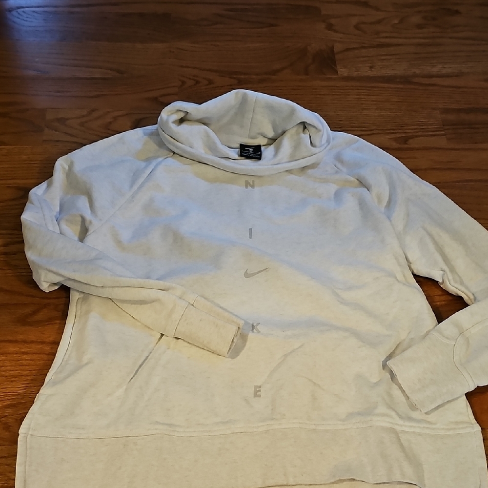 Nike Cream Cowl Neck Sweatdhirt